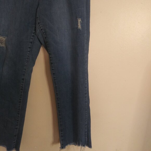 Nicole Miller New York SOHO High Rise Ankle Slim Jeans Size: 14 - Picture 6 of 10